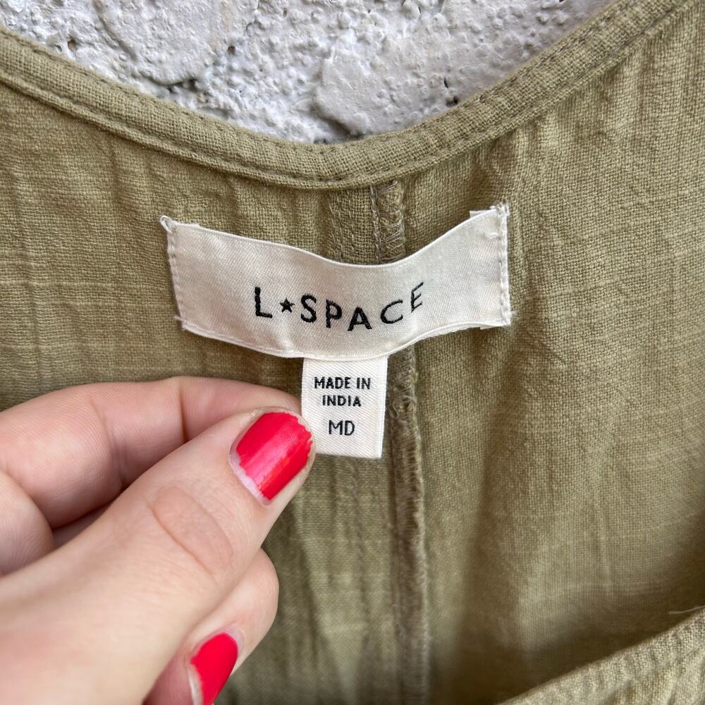 L*Space Olive Jumpsuit - Picture 5 of 8